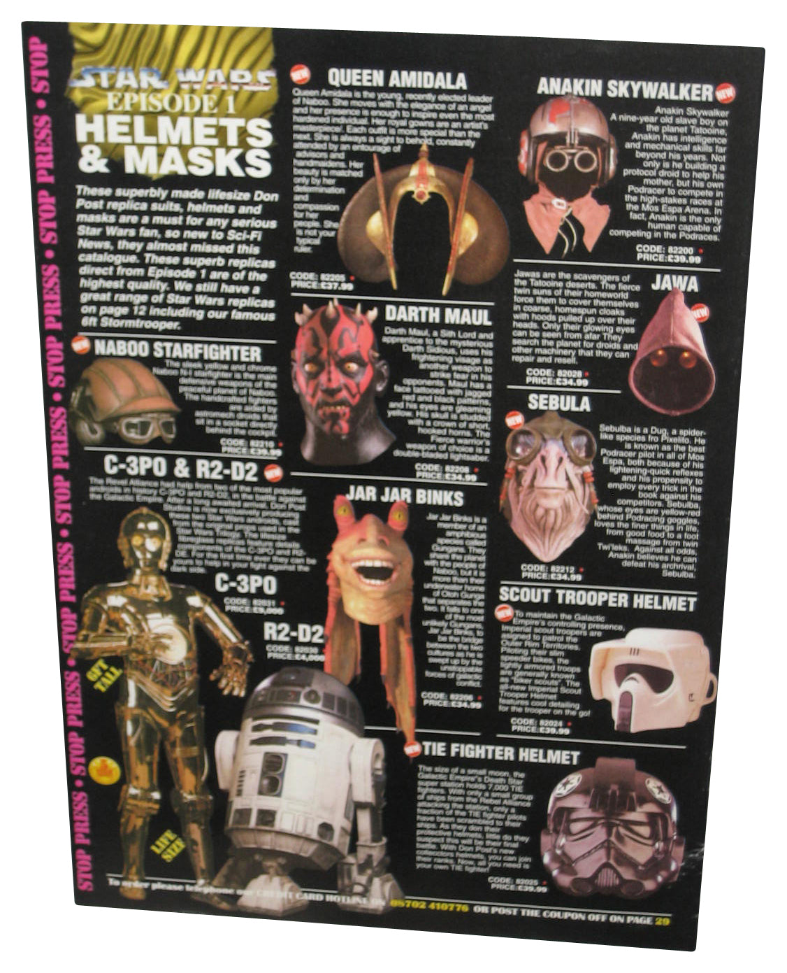 Sci Fi News Europe Vol. 11 Merchandise Catalog Paperback Book