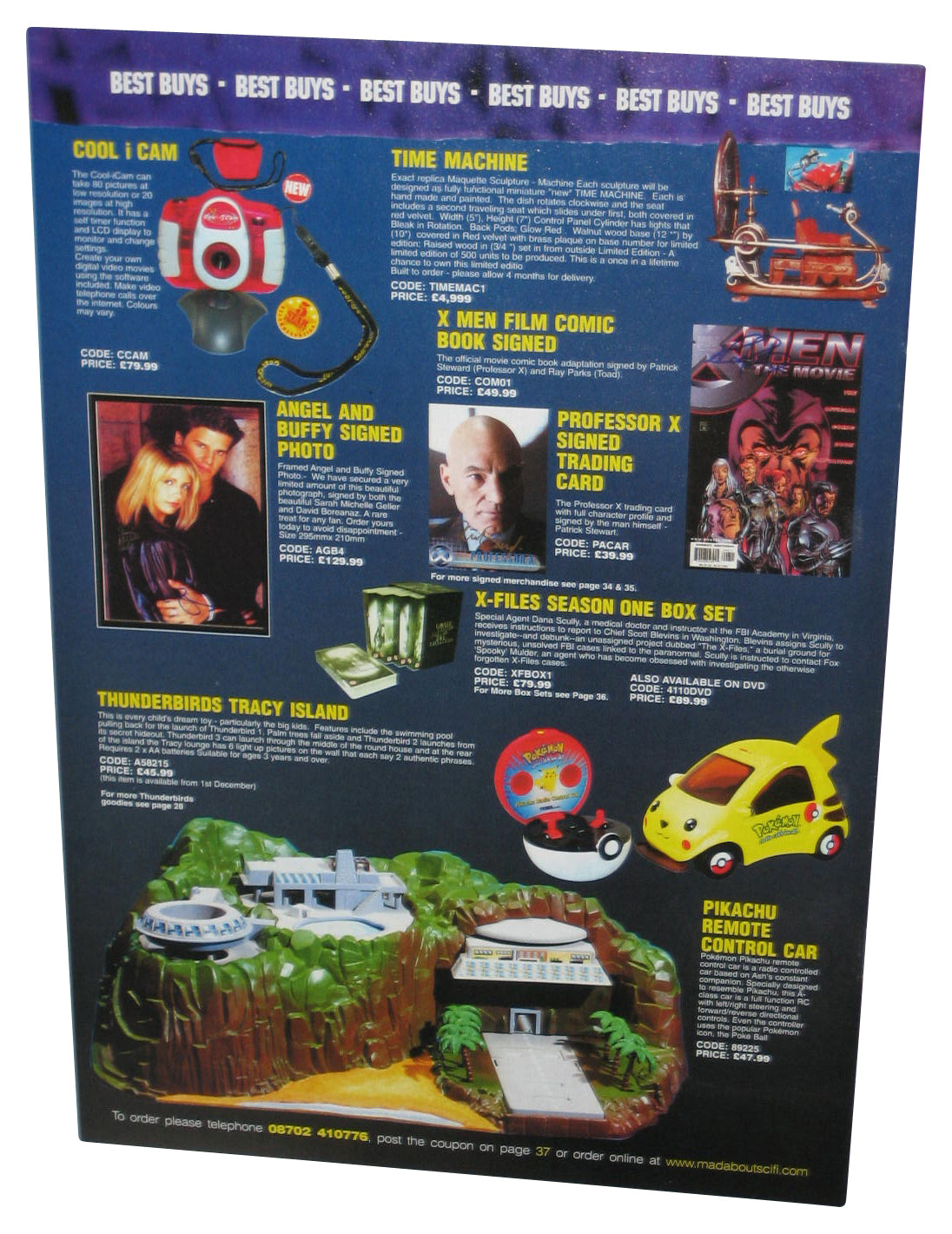 Sci Fi News Europe Vol. 13 Merchandise Catalog Paperback Book