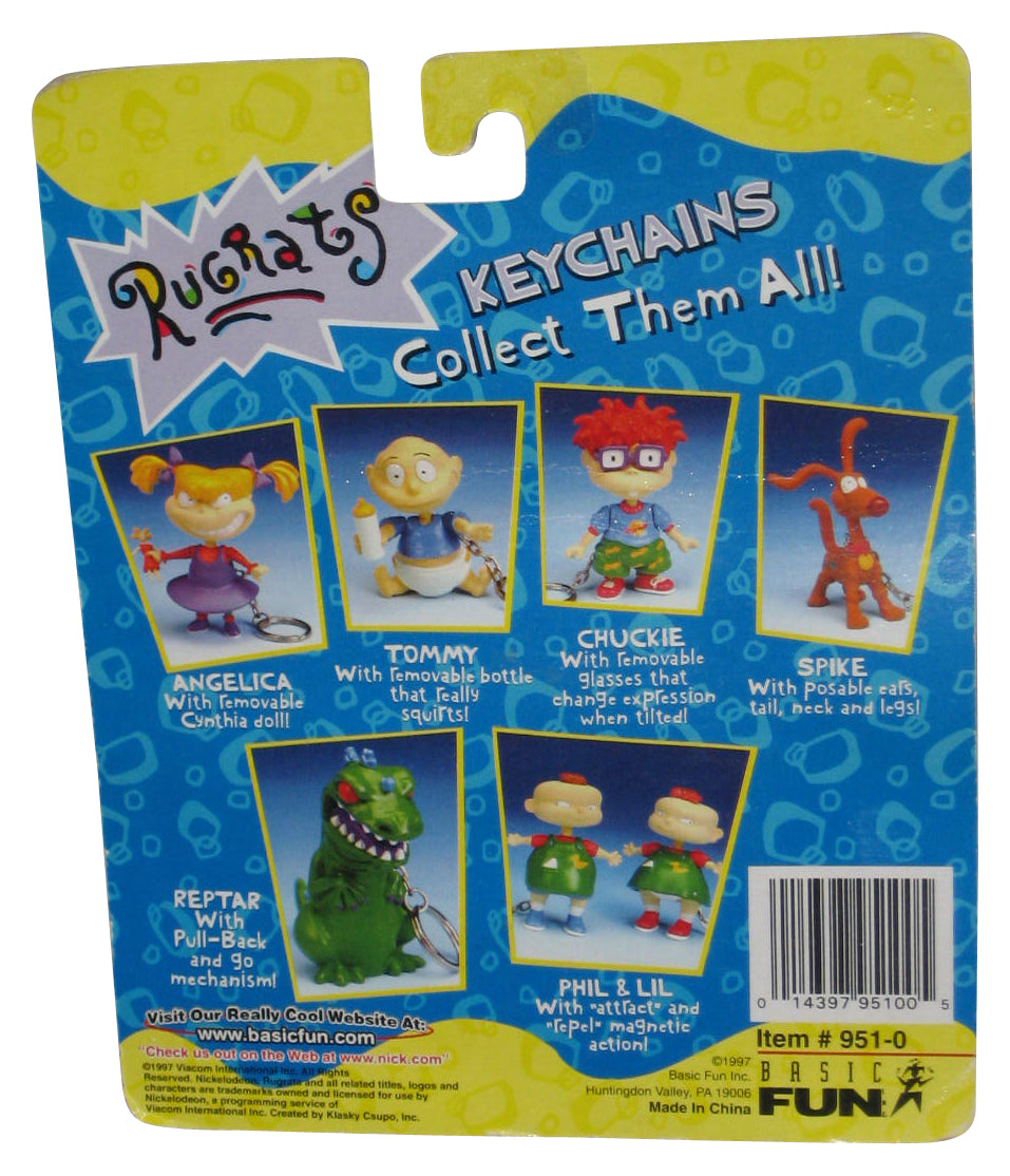 Nickelodeon Rugrats Chuckie (1997) Basic Fun Figure Keychain