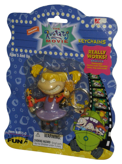 Nickelodeon Rugrats Movie Angelica (1997) Basic Fun Figure Keychain