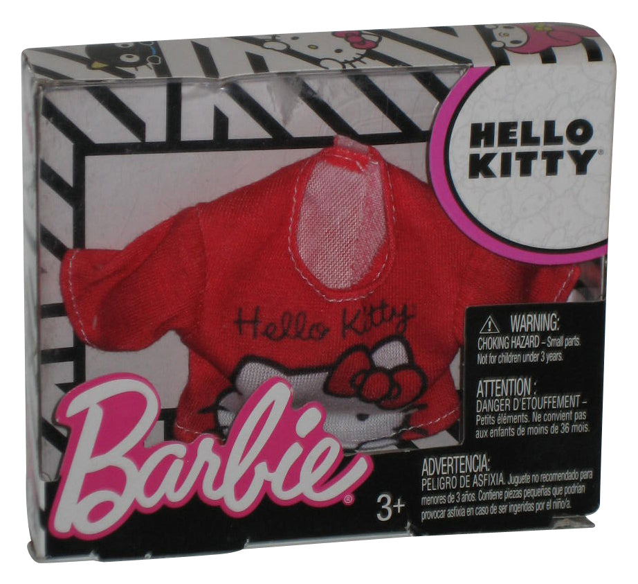 Barbie Fashion Hello Kitty (2018) Seguranca Red Shirt Clothing