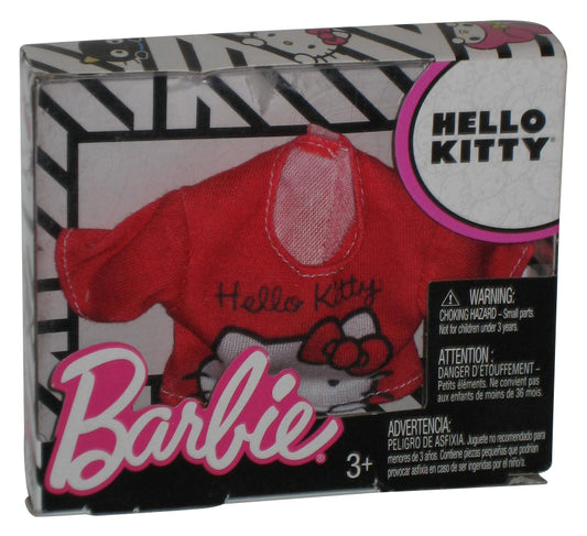 Barbie Fashion Hello Kitty (2018) Seguranca Red Shirt Clothing