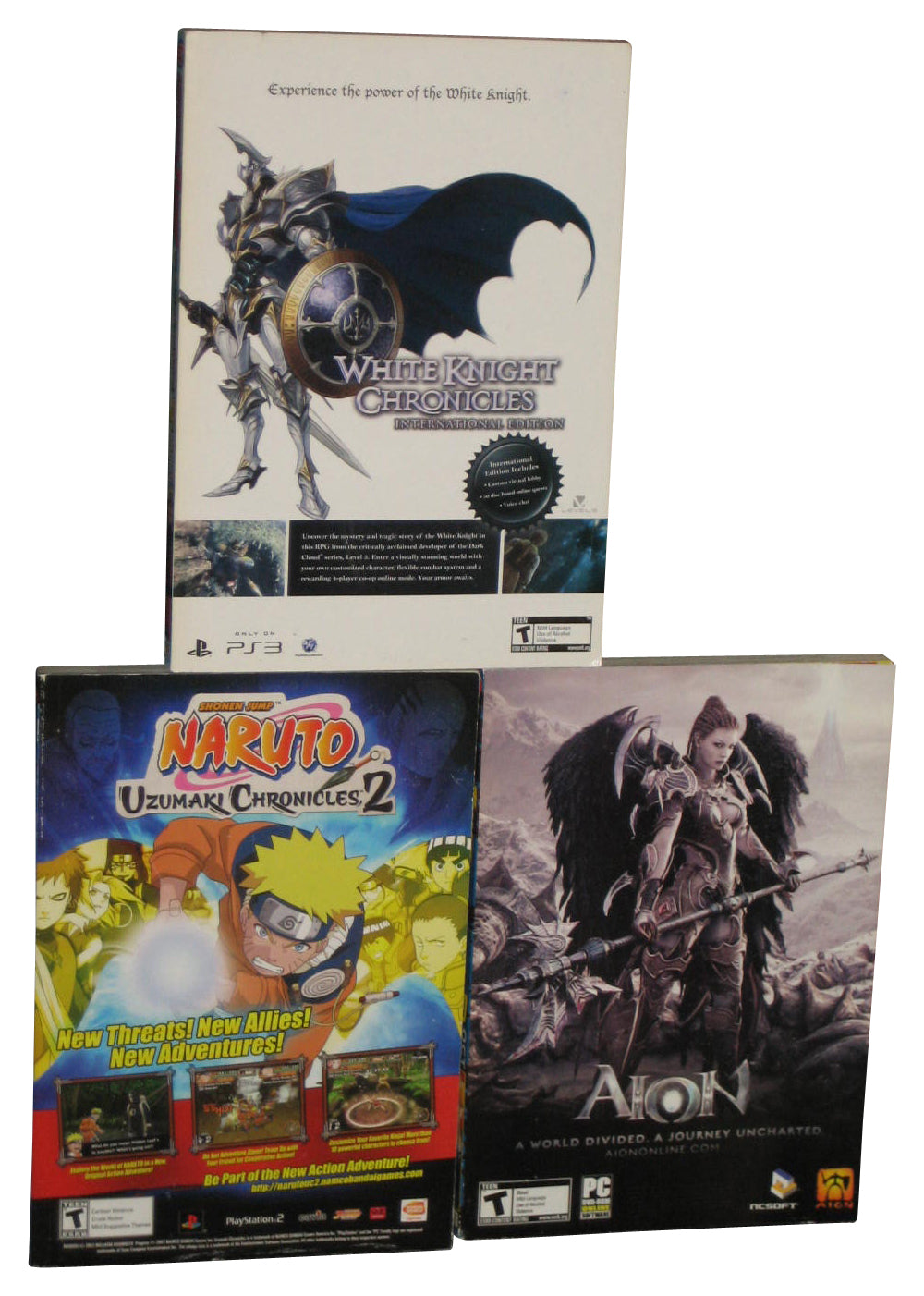 Shonen Jump Anime Manga Magazine Book Lot x3 - (Bleach & Naruto Covers)