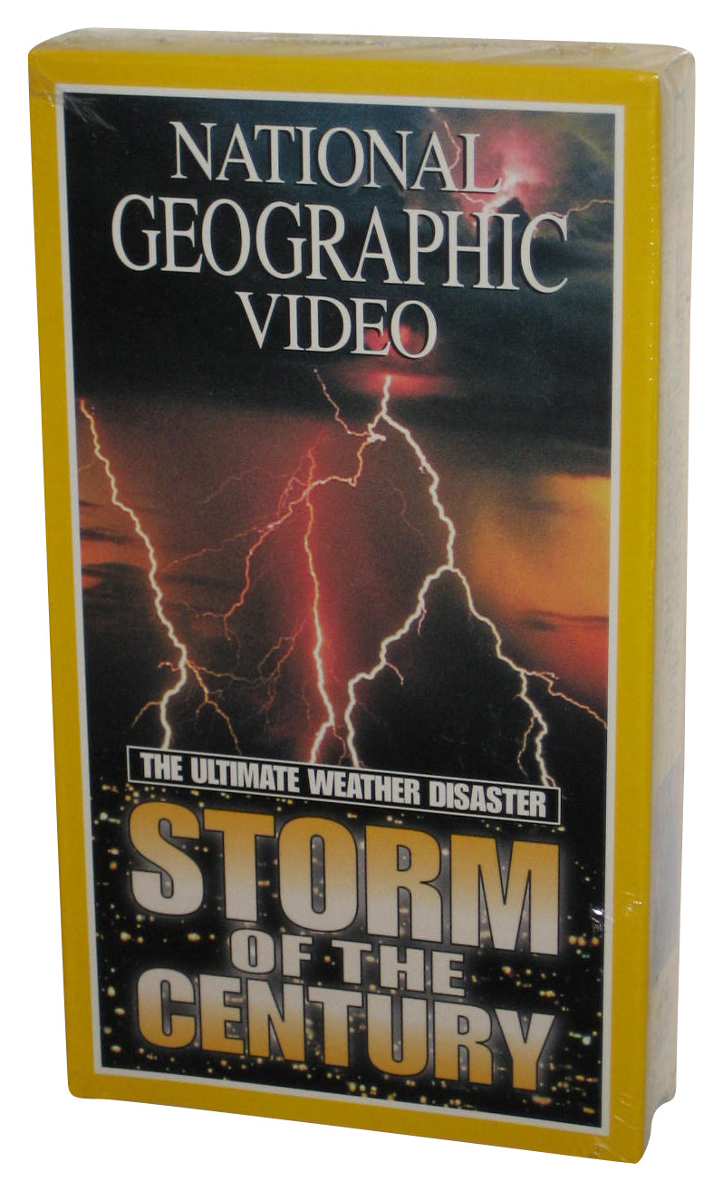 National Geographic Storm of The Century (1998) VHS Tape - (Ultimate Weather Disaster)