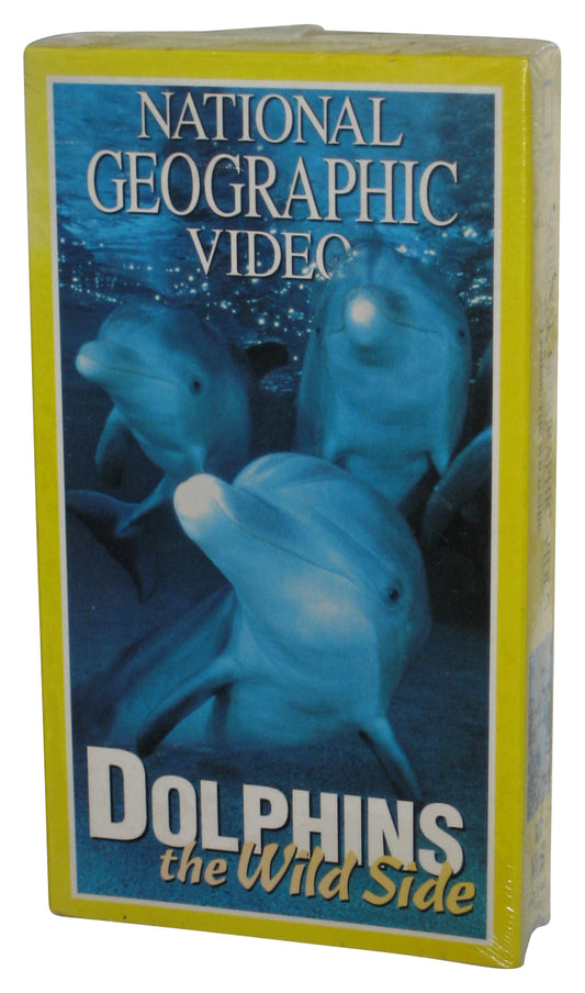 National Geographic Dolphins The Wild Side (1999) VHS Tape