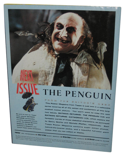 DC Comics Batman Returns (1992) Giant Official Poster Magazine Book