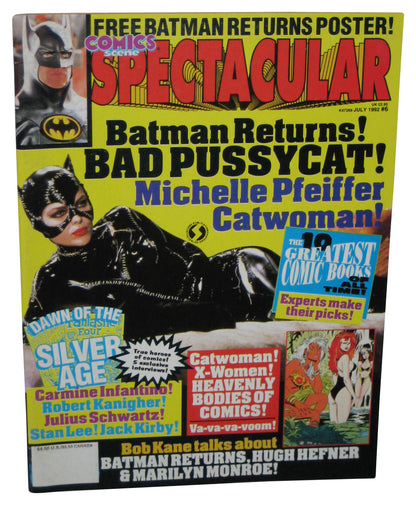 Comics Scene Spectacular July 1992 Magazine Book #6 - (Catwoman Cover)
