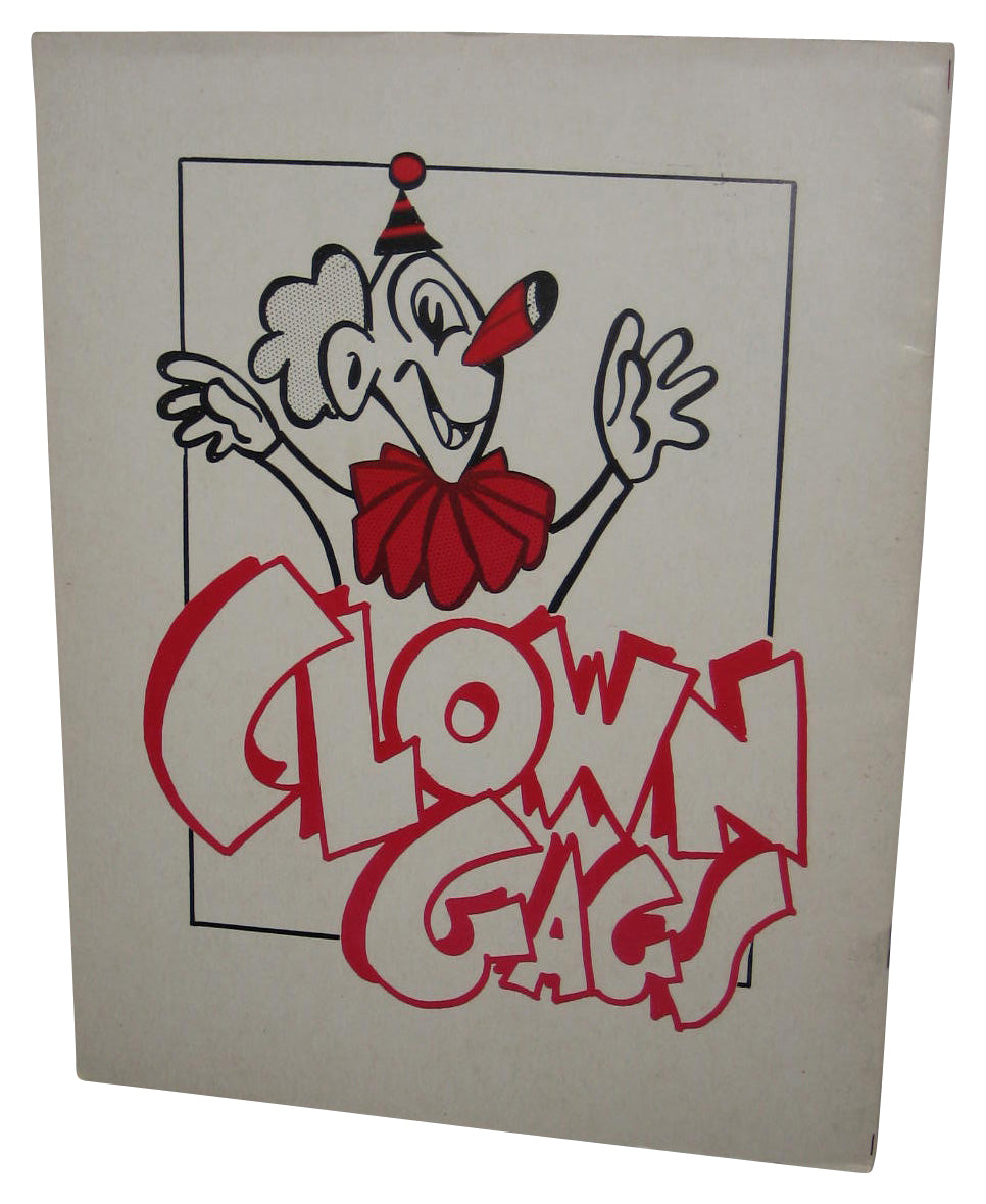 Jackie Flosso Classic Comic Clown Capers Clown Gags Paperback Book