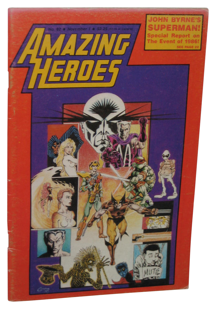 Amazing Heroes (1985) Paperback Book