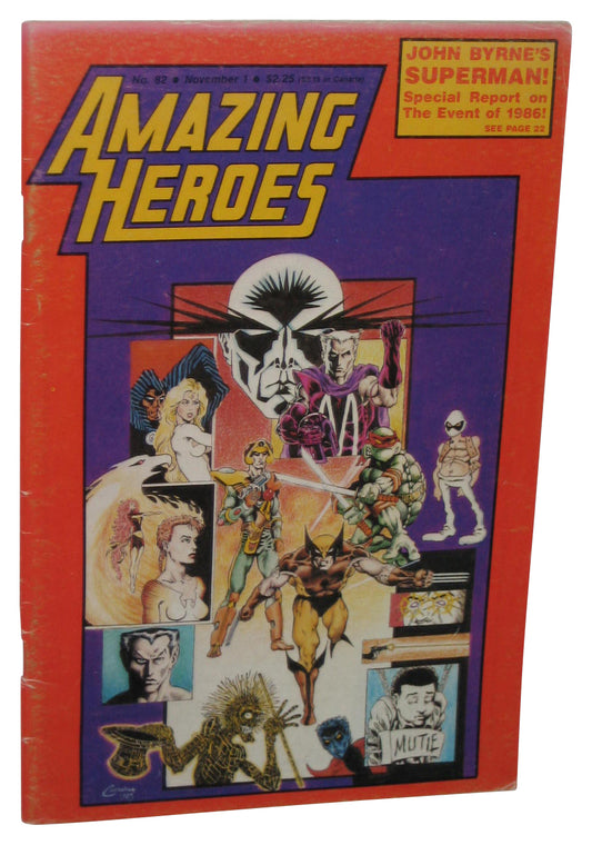 Amazing Heroes (1985) Paperback Book