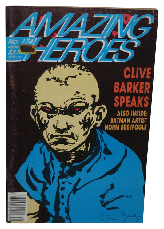 Amazing Heroes December 1989 Paperback Book #174