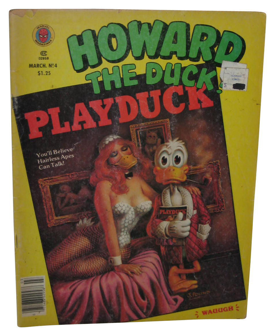Marvel Howard The Duck Playduck March Magazine Book #4