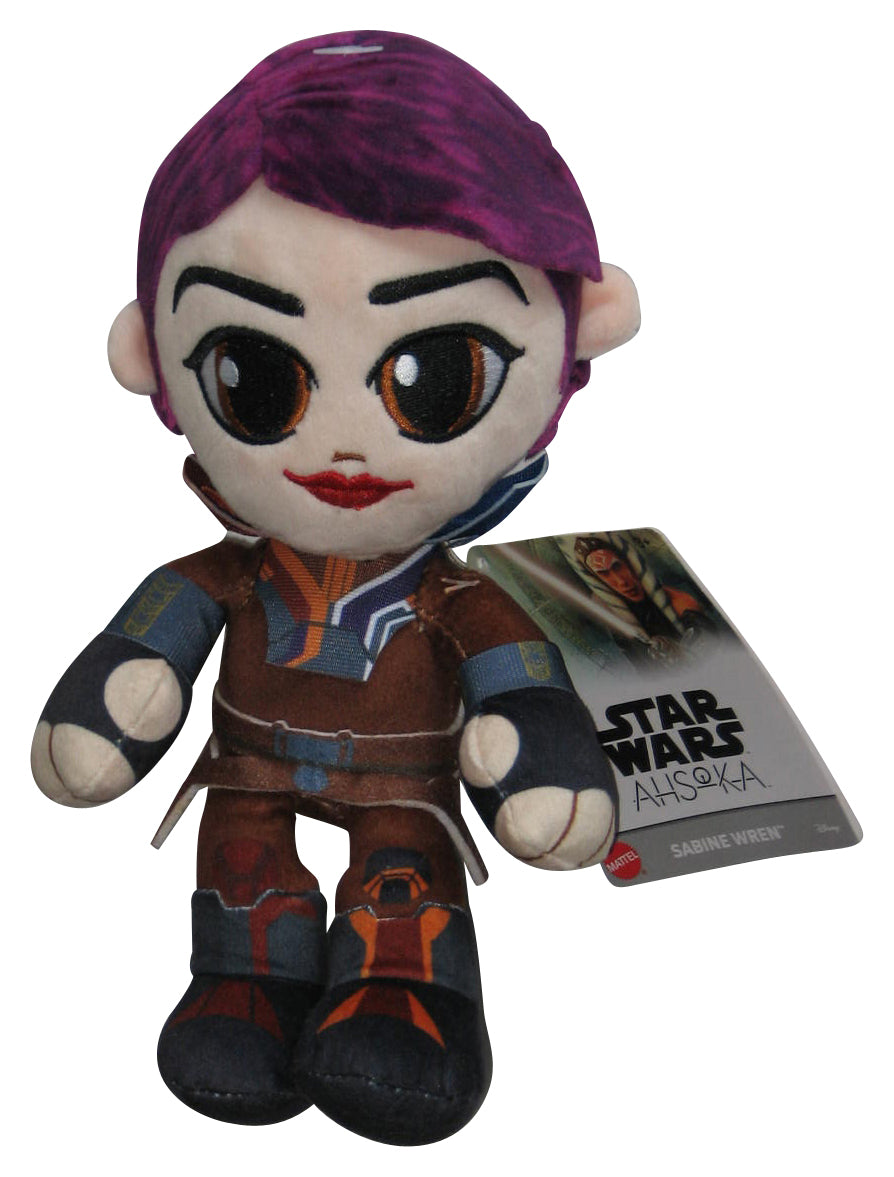 Star Wars Ahsoka Sabine Wren (2023) Mattel 8-Inch Toy Plush