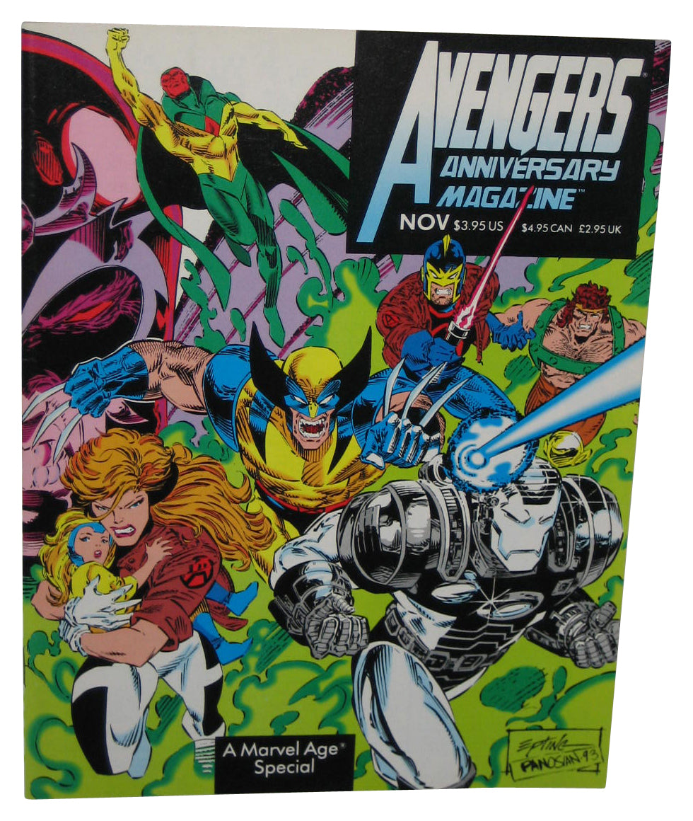 Marvel Age Special The Avengers Anniversary November 1993 Magazine Book