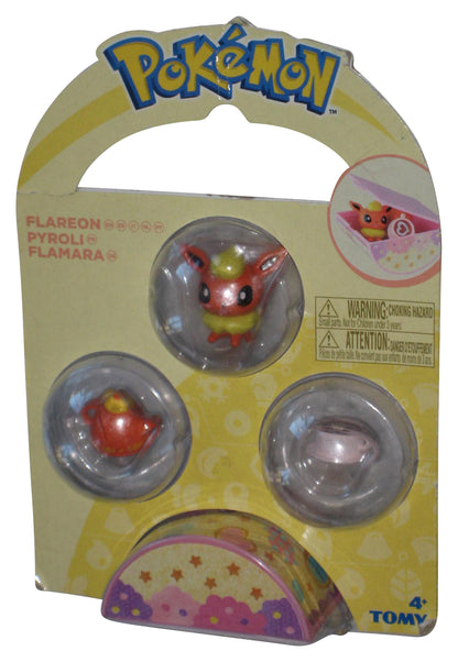 Pokemon Pita Tomy Flareon Mini Figure Miniature Toy Pack