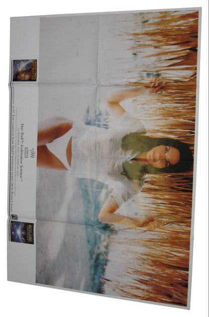 Star Trek Magazine Giant Poster - (Jeri Ryan & Terry Farrell Jadzia Dax)