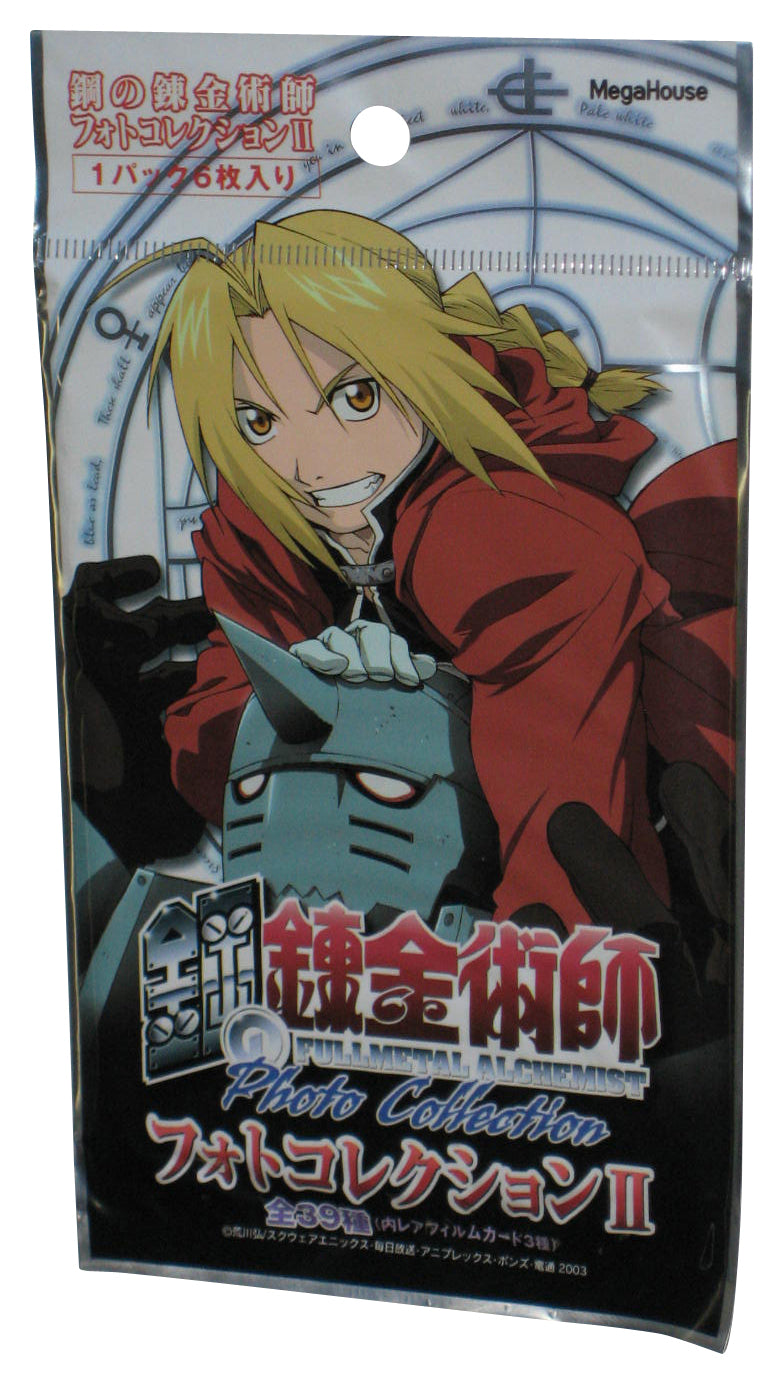Full Metal Alchemist Photo Collection (2004) MegaHouse Japan Card Pack