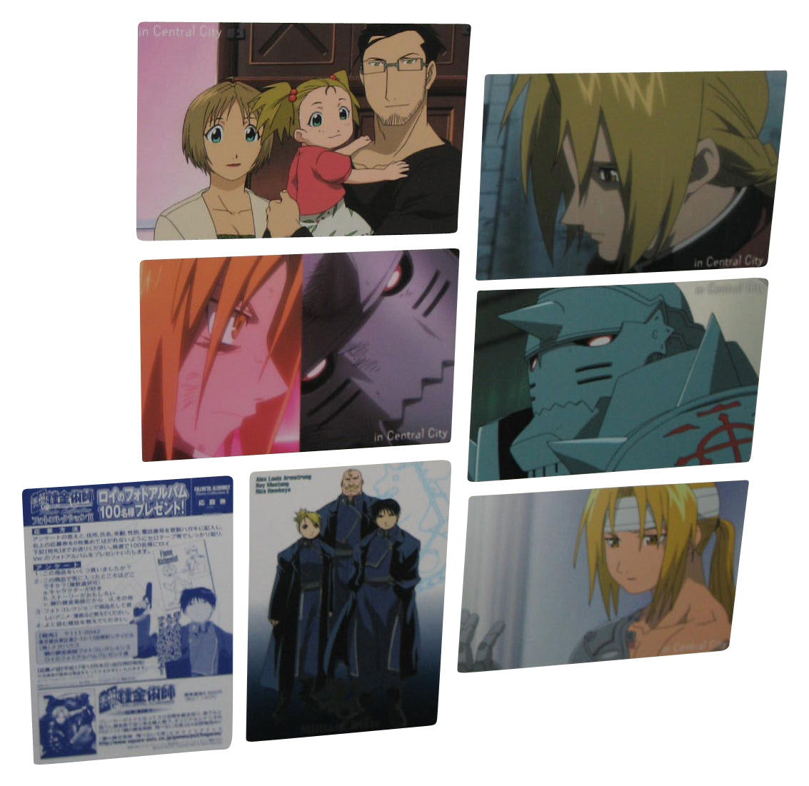Full Metal Alchemist Photo Collection (2004) MegaHouse Japan Card Pack