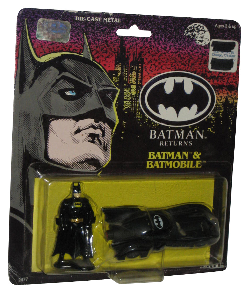 DC Batman Returns Movie Batmobile (1992) Ertl Die-Cast Toy Vehicle