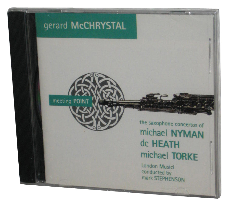 Gerard McChrystal Meeting Point Audio Music CD - (Saxophone Concertos)