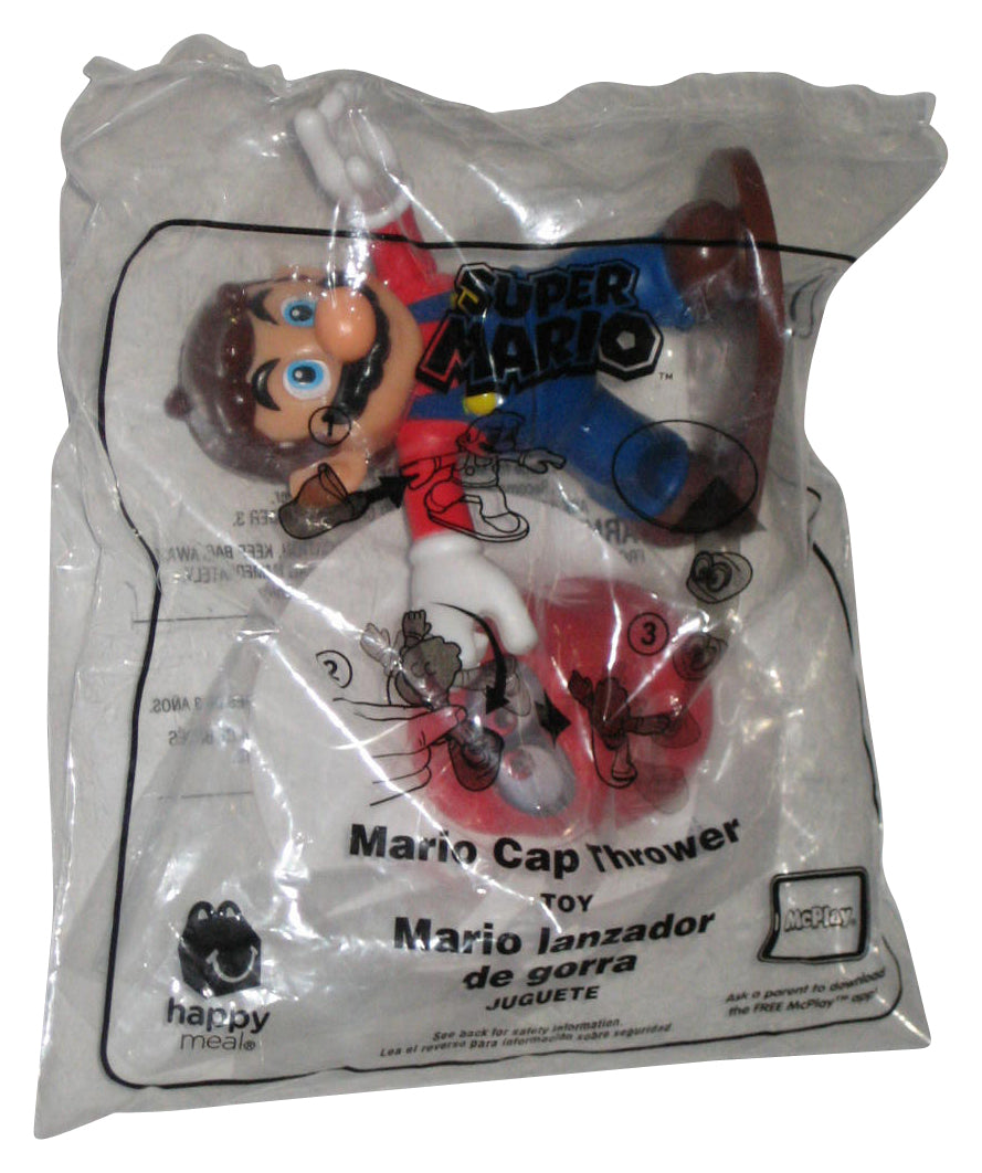 Nintendo Super Mario Bros. Cap Thrower Cappy McDonalds Figure