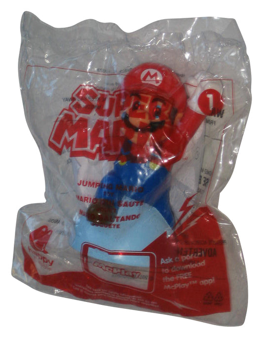 Nintendo Super Mario Bros. Jumping (2017) McDonalds Toy Figure