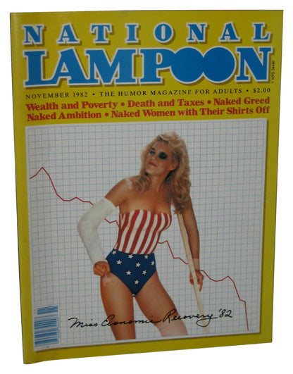 National Lampoon November 1982 Magazine Paperback Book