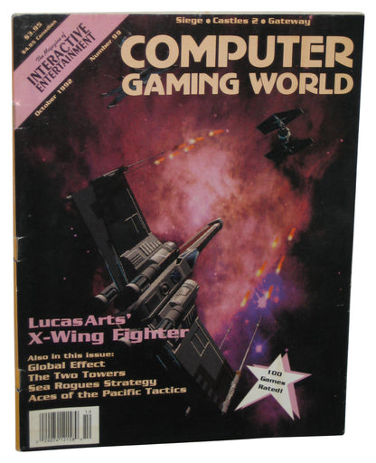 Computer Gaming World Game October 1992 Magazine Book #99