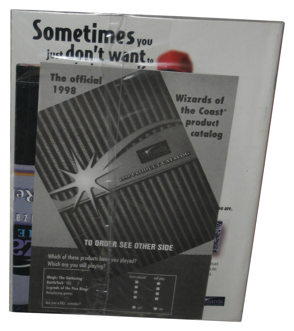 Wizard Tuff Stuff Gamer March / April 1998 Magazine Book - (Doomtown Cover)