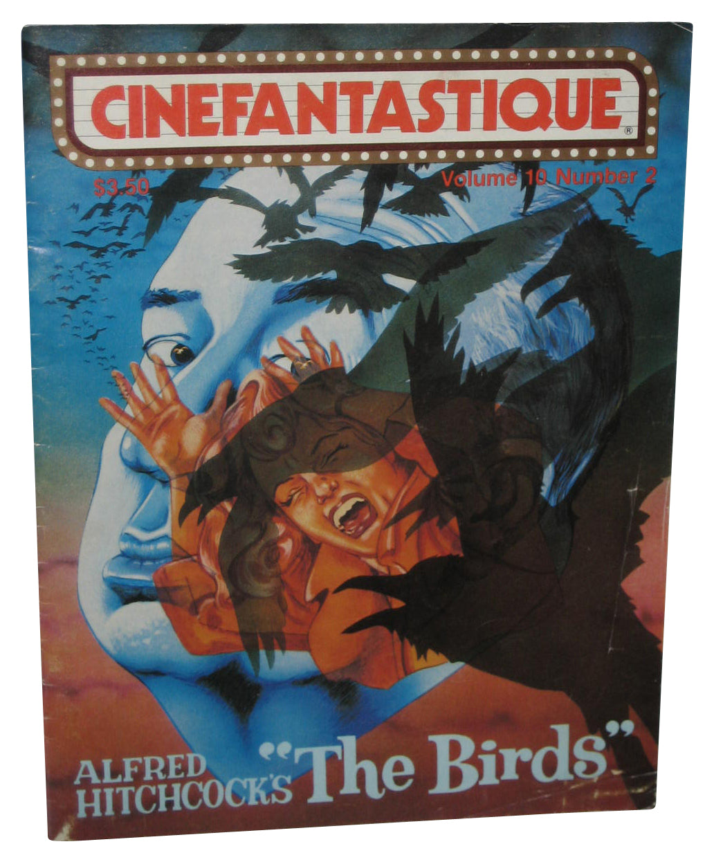 Cinefantastique Vol. 10 No. 2 Magazine Book - (Alfred Hitchcock The Birds Cover)