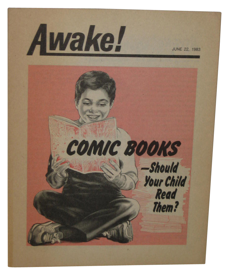 Awake! June 22 1983 Comic Books Paperback Book