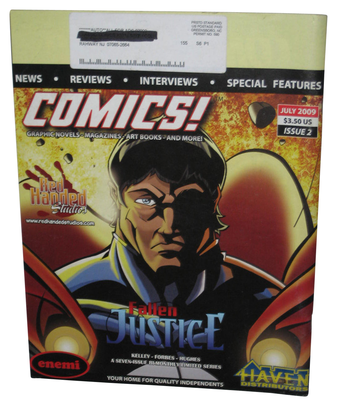 Comics! Enemi Haven July 2009 Magazine Book Issue 2 - (Zenescope Grimm Fairy Tales Snow White Cover)