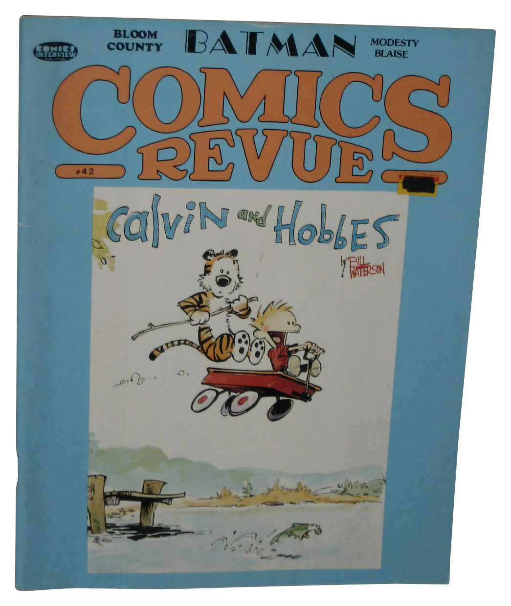 Comics Revue Magazine Book #42 - (Calvin and Hobbes Cover)
