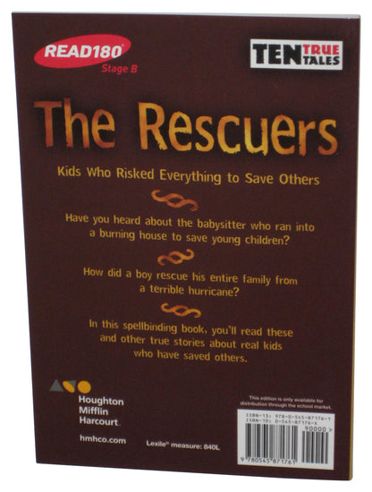 Ten True Tales The Rescuers (2006) Houghton Mifflin Paperback Book - (Allan Zullo)