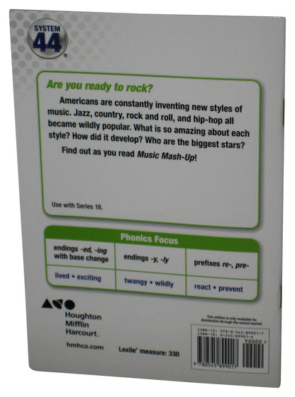 Music Mash-Up (2014) Houghton Mifflin Paperback Book - (Zhang Li)