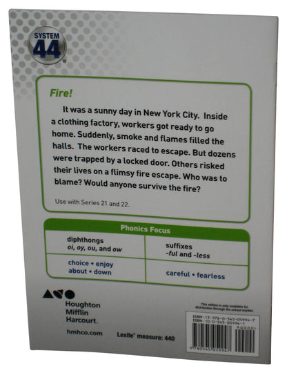 Fire! The Triangle Shirtwaist Factory Tragedy (2009) Paperback Book