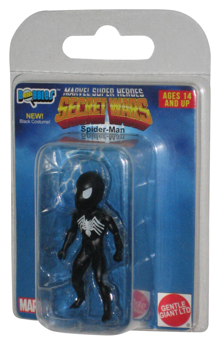 Marvel Super Heroes Secret Wars Spider-Man Black Costume (2015) Gentle Giant Bobbles Mini Figure