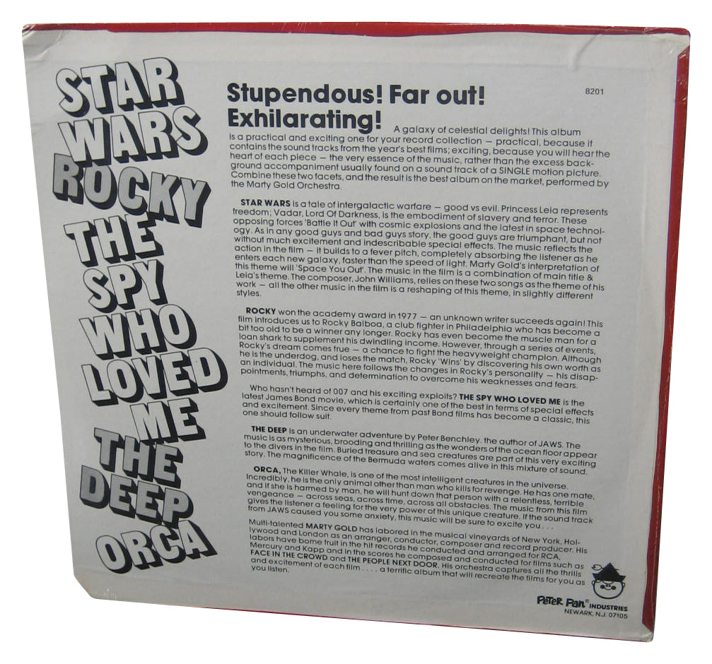 Themes From The Movies Marty Gold Orchestra Peter Pan (1977) Vinyl Record