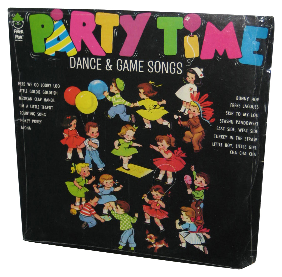 Peter Pan Party Time Dance & Game Songs (1980) Music Vinyl Record