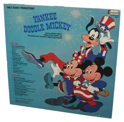Disney Yankee Doodle Mickey Patriotic Song Favorites (1980) Vinyl Record #2511