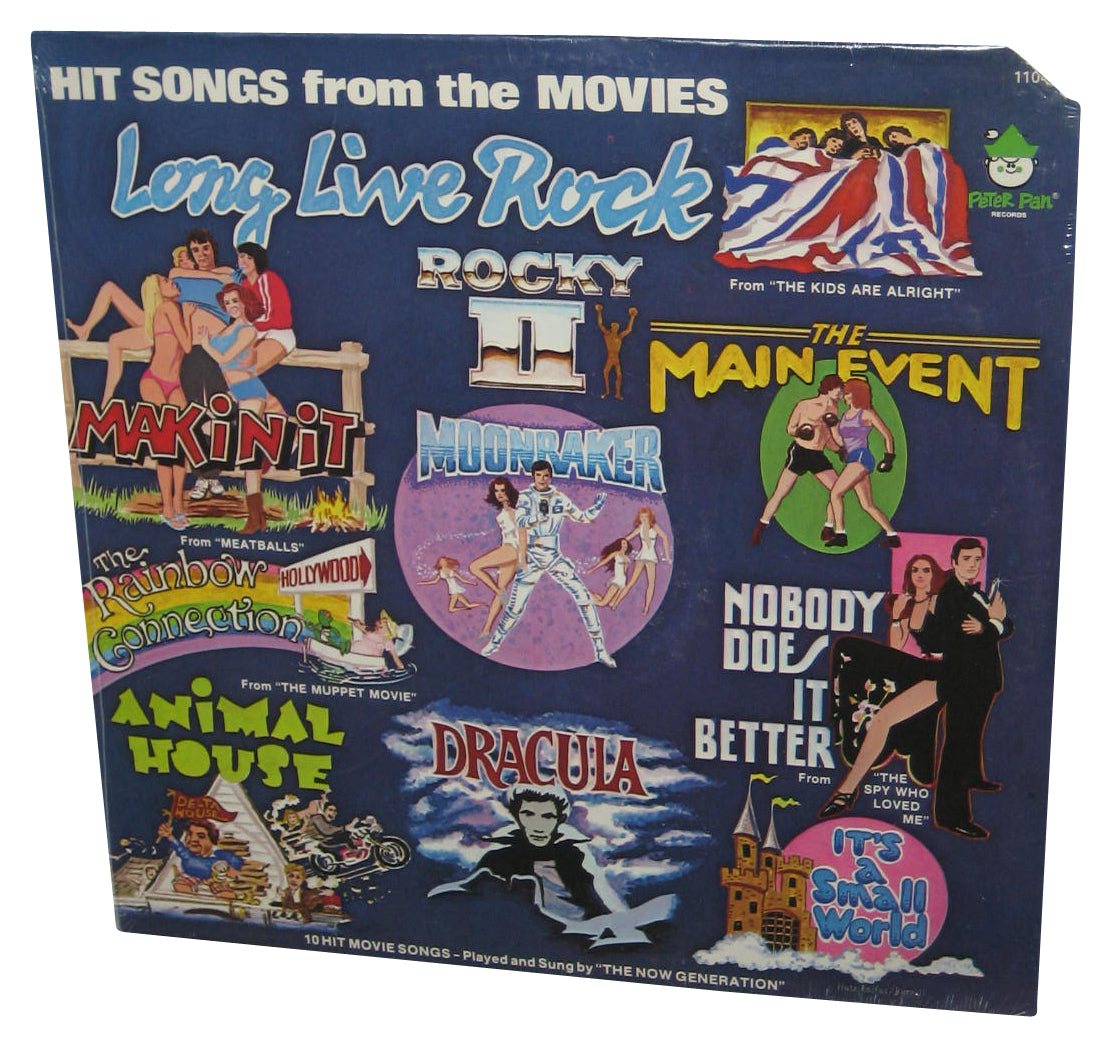 Hit Songs From The Movies Long Live Rock Peter Pan Vinyl Record #1104