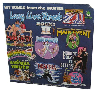 Hit Songs From The Movies Long Live Rock Peter Pan Vinyl Record #1104