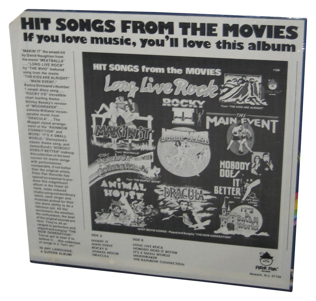 Hit Songs From The Movies Long Live Rock Peter Pan Vinyl Record #1104