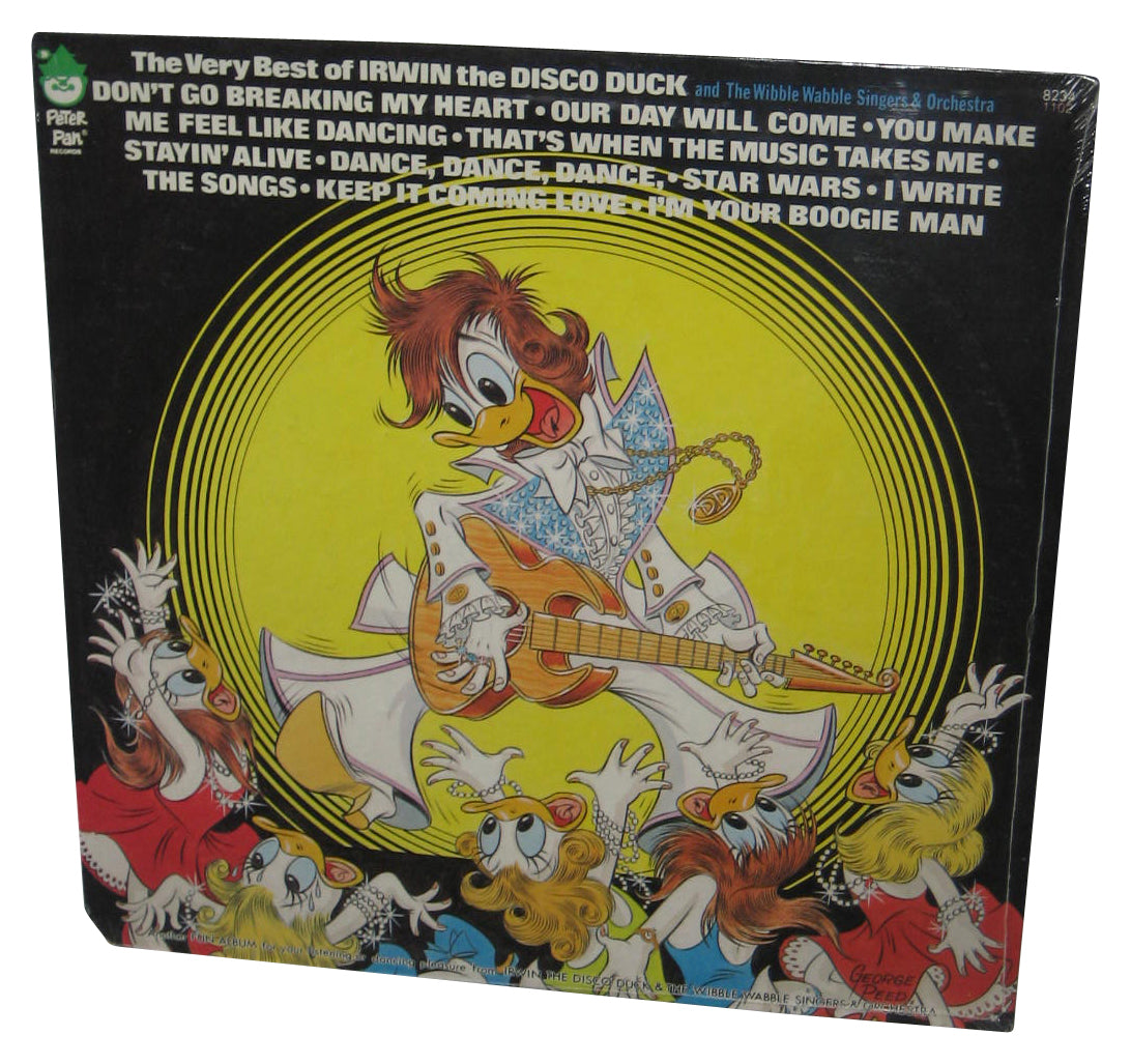 Peter Pan The Very Best of Irwin The Disco Duck (1977) Vinyl Record #8234