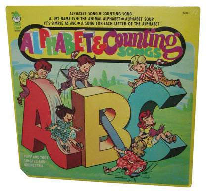 Alphabet & Counting Songs Peter Pan Vinyl Record #8233