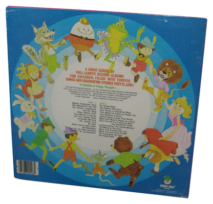 Peter Pan A Calendar of Happy Thoughts 30 Children Songs (1970) Vinyl Record #8229