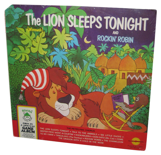 Peter Pan The Lion Sleeps Tonight And Rockin' Robin (1972) Kids Vinyl Record