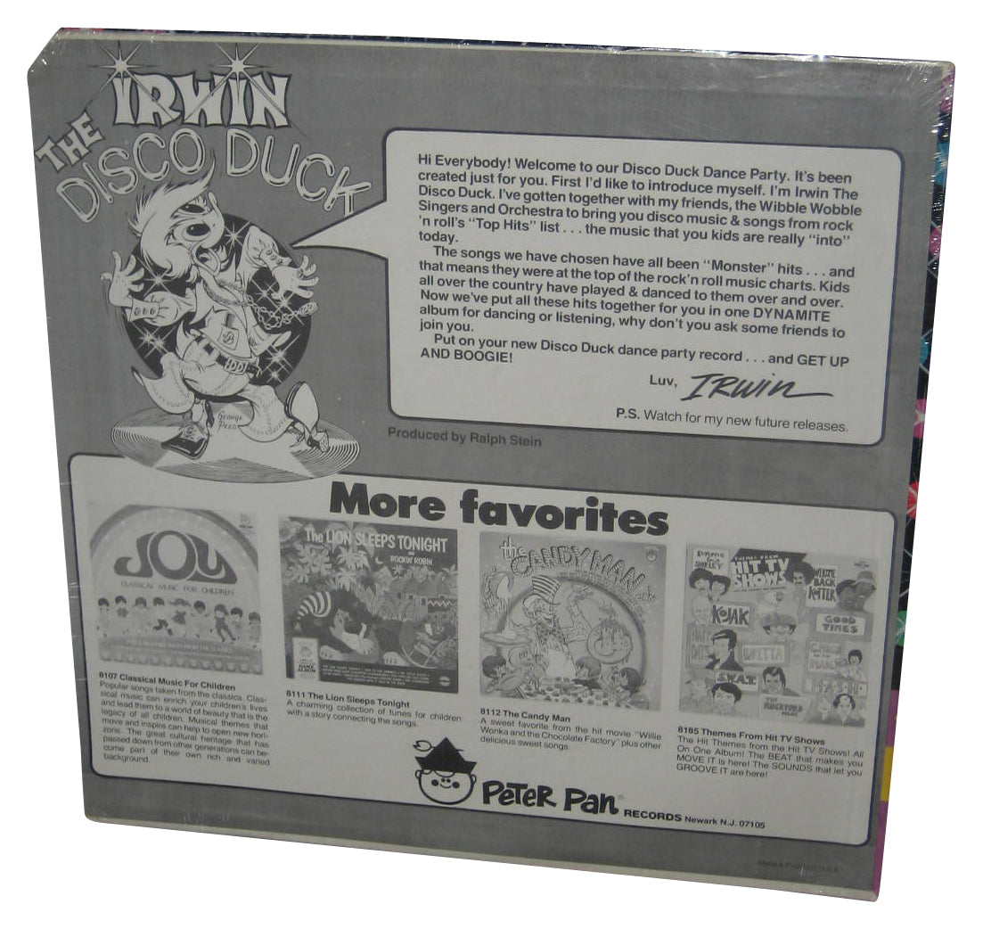 Peter Pan Disco Duck Dance Party (1977) Kids Vinyl Record