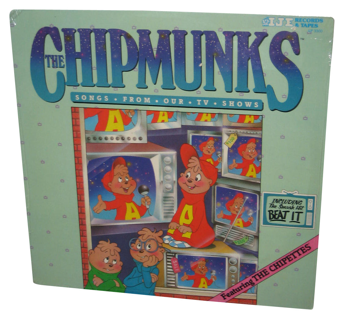 The Chipmunks Songs From Our TV Shows (1984) IJE Vinyl Record #3300