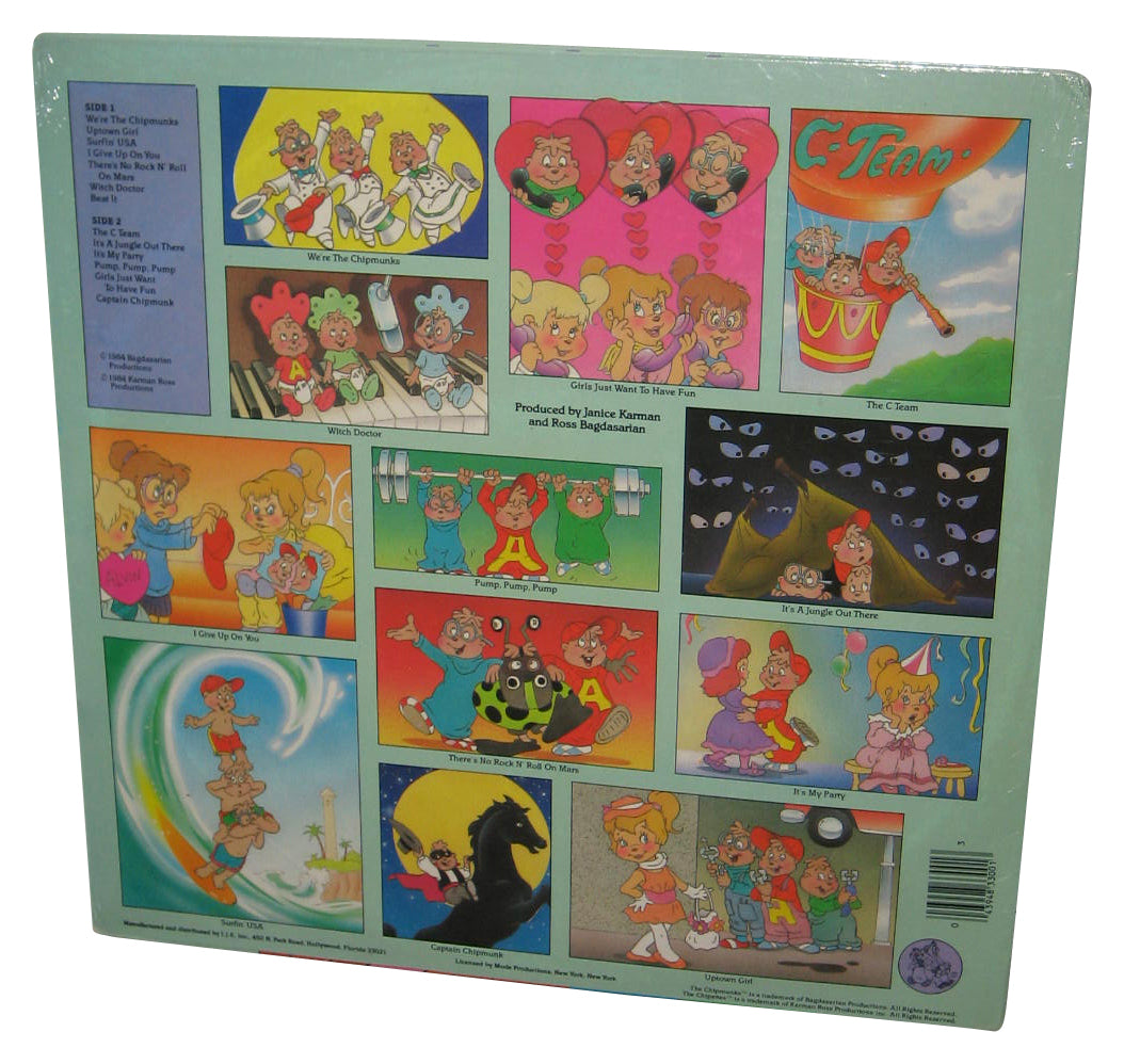 The Chipmunks Songs From Our TV Shows (1984) IJE Vinyl Record #3300